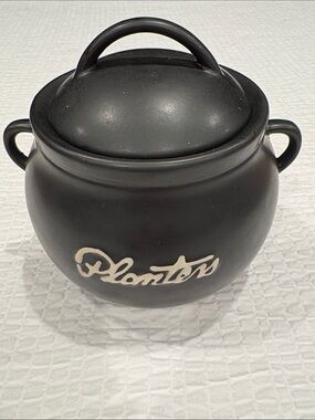 Planters Peanuts Vintage 1970 Collectible Ceramic Jar